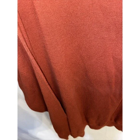 Pendleton Pullover Sweater Men’s Size 2X Rust Red Long Sleeve Crewneck Cotton